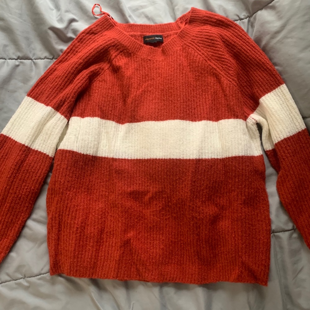 Forever 21 stripped sweater